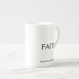 Tasse En Porcelaine Foi