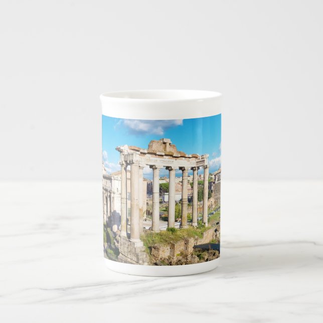 Tasse En Porcelaine Forum romain (Devant)