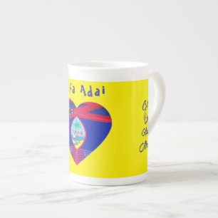 Tasse En Porcelaine Fun Guam Café Time
