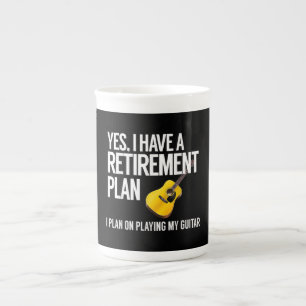 Tasse En Porcelaine Funny Guitar