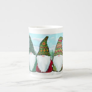 TASSE EN PORCELAINE GNOMES IRLANDAIS  