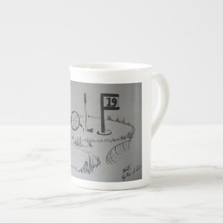 TASSE EN PORCELAINE GOLF