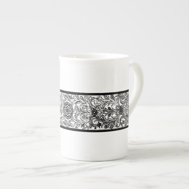 Tasse En Porcelaine Grand panneau de plafond Hall (Devant droit)