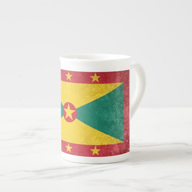 Tasse En Porcelaine Grenade (Devant droit)