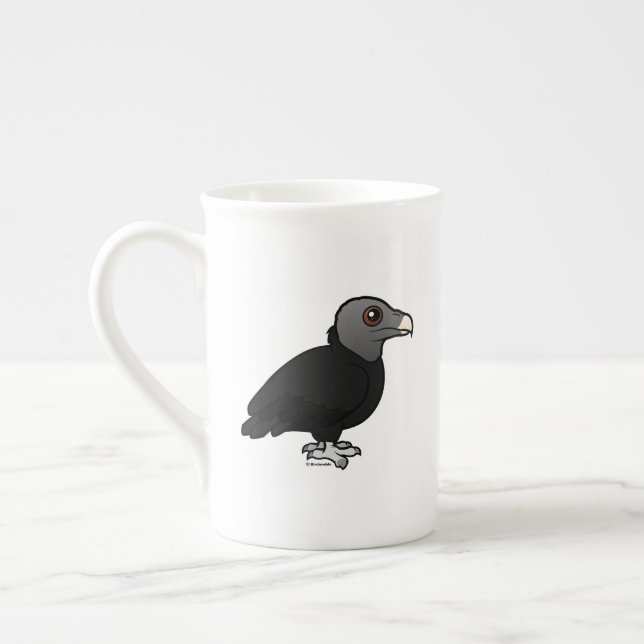 Tasse En Porcelaine Grotte noire dans la boue de Chine (Gauche)