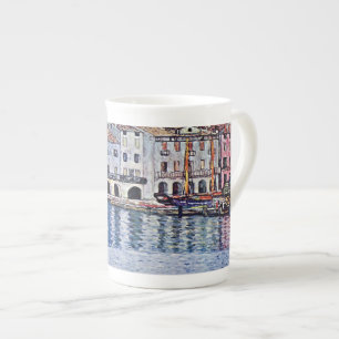 Tasse En Porcelaine Gustav Klimt - Malcesine au lac de Garde Italie