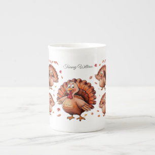 Tasse En Porcelaine Happy Thanksgiving