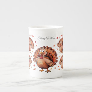 Tasse En Porcelaine Happy Thanksgiving