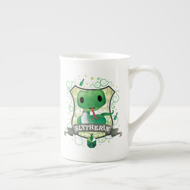 Tasse En Porcelaine Harry Potter | Crête SLYTHERIN™ (Droite)