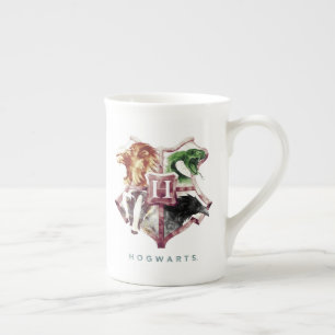 Tasse En Porcelaine Harry Potter   HOGWARTS™ Crest Watercolor