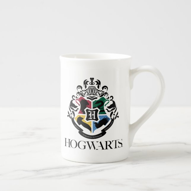 Tasse En Porcelaine Harry Potter | HOGWARTS™ Pride School Crest (Droite)