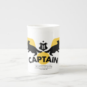Tasse En Porcelaine Harry Potter   HUFFLEPUFF™ House Quidditch Capitai