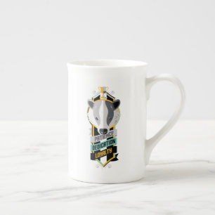 Tasse En Porcelaine Harry Potter  HUFFLEPUFF™ House Traits Sigil