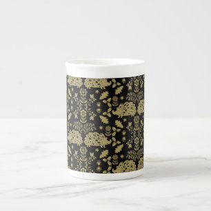 Tasse En Porcelaine Hérisson Art populaire