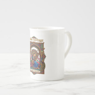 Tasse En Porcelaine Héritage Indien : Musicien Classique Art de la Vee