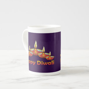 Tasse En Porcelaine Heureux Diwali Deepas