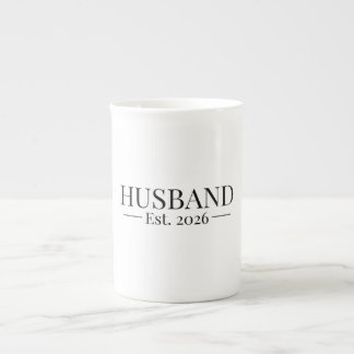 Tasse En Porcelaine Husband Established 2026