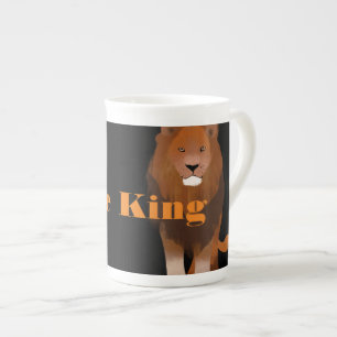 Tasse En Porcelaine Image de photo personnalisée Texte Le Roi Lion