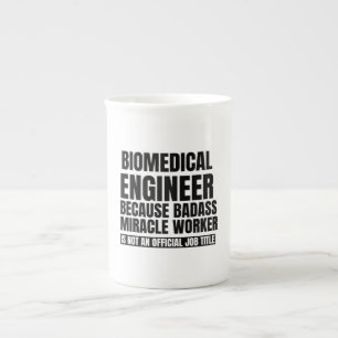 Tasse En Porcelaine Ingénieur biomédical à cause du travailleur mir
