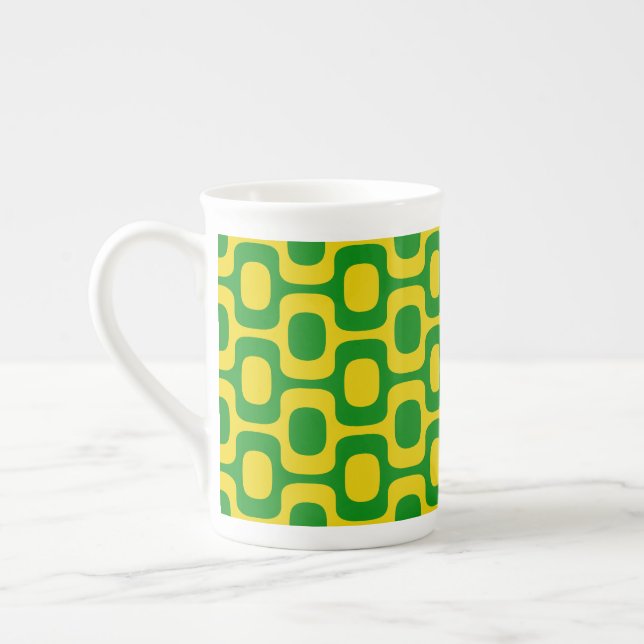 Tasse En Porcelaine Ipanema Sidewalk Pattern, Beach Pattern, Brazil (Gauche)