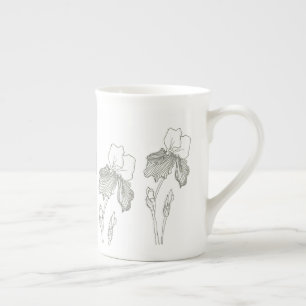 Tasse En Porcelaine Iris