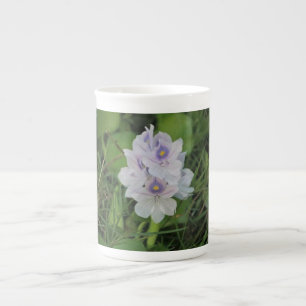 Tasse En Porcelaine Jacinthe d'eau en fleurs - Fleur aquatique tropica