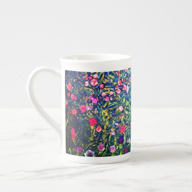Tasse En Porcelaine Jardin italien Gustav Klimt (Gauche)