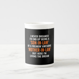 Tasse En Porcelaine Je N'Ai Jamais Rêvé Que J'Ai Fini Par Être Un Fils
