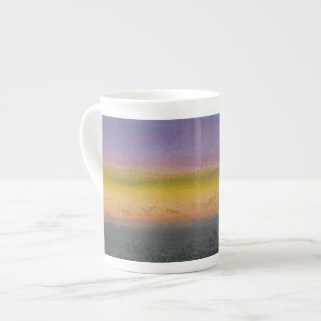 Tasse En Porcelaine Juniper Mist I (Devant gauche)