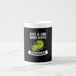 Tasse En Porcelaine Juste Une Fille Qui Aime Les Iguanas Cute Lizard I