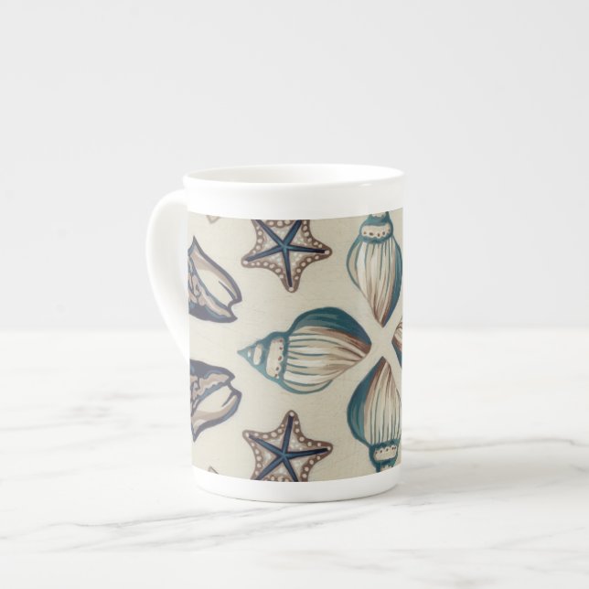 Tasse En Porcelaine Kaleidoscope côtier I (Devant gauche)