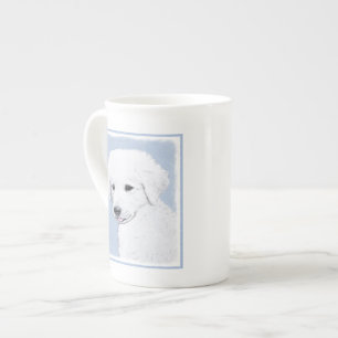 Tasse En Porcelaine Kuvasz Peinture - Cute Original Chien Art