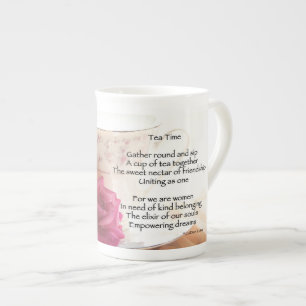 Tasse En Porcelaine La boue chinoise bourrée de thé