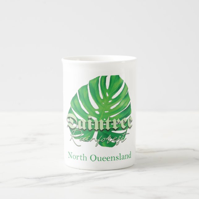 Tasse En Porcelaine La forêt tropicale de Daintree (Devant)