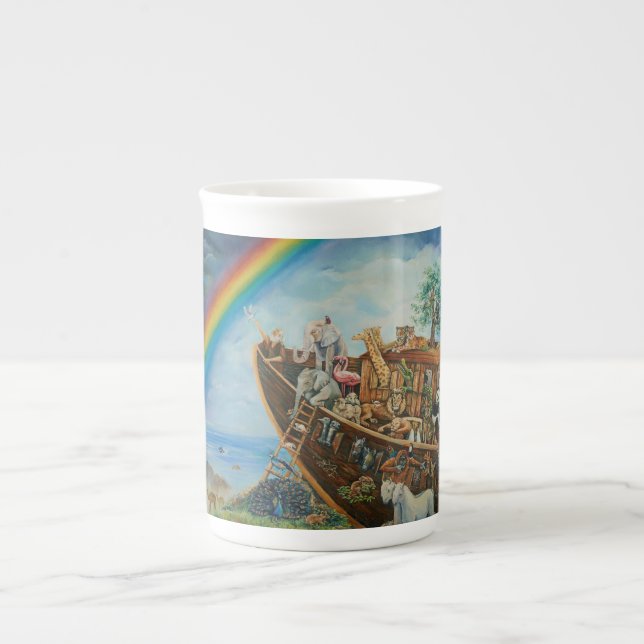 Tasse En Porcelaine La promesse, l'arche de Noé (Devant)
