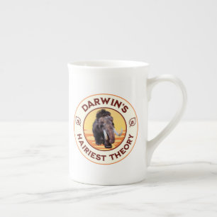 Tasse En Porcelaine La théorie la plus poilue de Darwin Adorable mammo