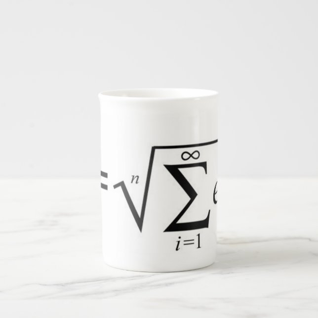 Tasse En Porcelaine L'argent est la racine de tout le mal (Devant)
