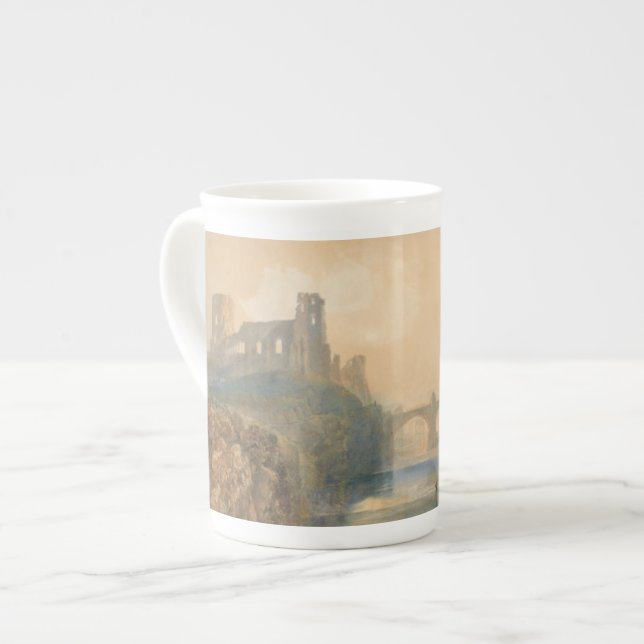 Tasse En Porcelaine Le château de William Turner Barnard (Devant gauche)