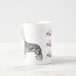 Tasse En Porcelaine Les Chiens De Bataille Australiens Sont Ma Coupe D