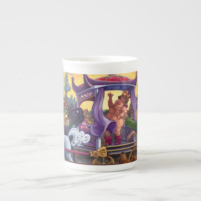 Tasse En Porcelaine Les nouveaux vêtements de l'empereur (Devant)