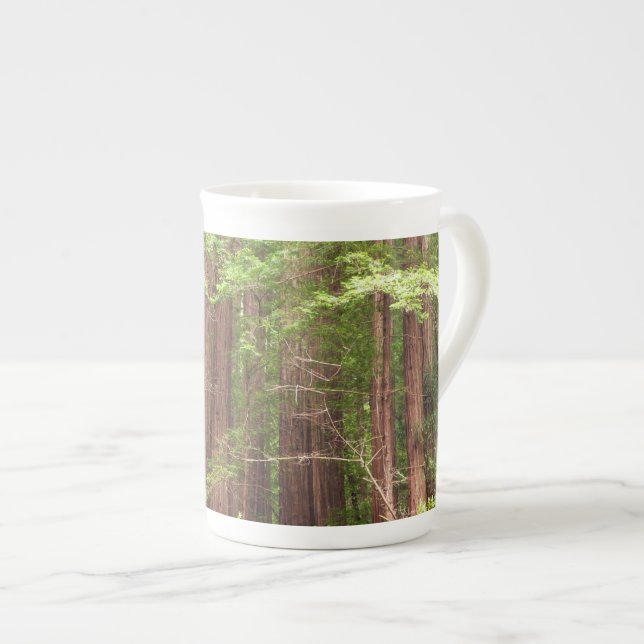 Tasse En Porcelaine Les séquoias au monument national de Muir Woods (Devant droit)