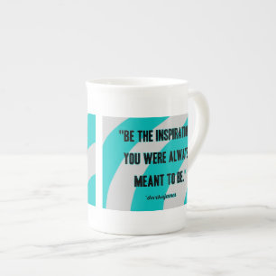 Tasse En Porcelaine L'inspiration d'une boue chinoise sans os