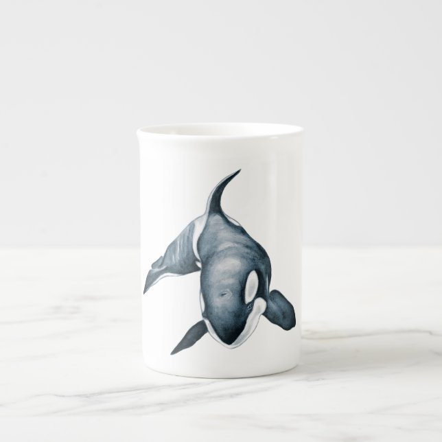 Tasse En Porcelaine Lone Orca (Devant)