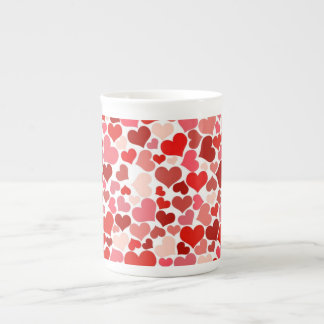 Tasse En Porcelaine Love Heart Design