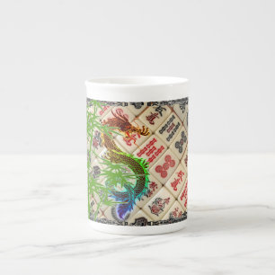 Tasse En Porcelaine Mahjong