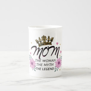 Tasse En Porcelaine Maman la femme le mythe la légende