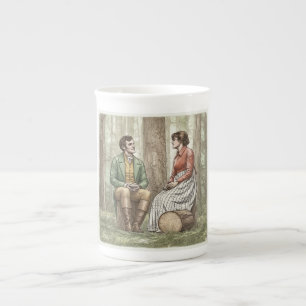 Tasse En Porcelaine Mary et Tom de "The Other Bennet Sister"