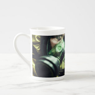 Tasse En Porcelaine Masque de protection contre le virus Corona