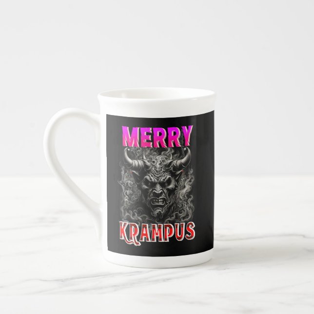 Tasse En Porcelaine Merry Krampus (Gauche)