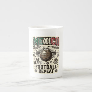 Tasse En Porcelaine MEXIQUE Football Personnalisé 2026
